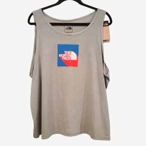 The North Face Heathered Gray Women's Americana Tank size XXL New with Tags!